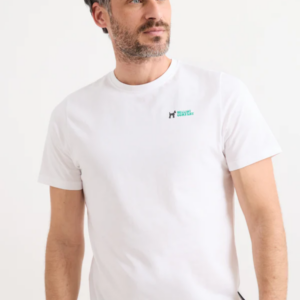 Camiseta Williot Circulo Desgastado Blanco