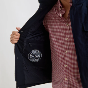 Parka Williot Tejido Técnico Marino
