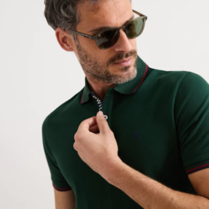 Polo Williot Custom Verde Botella
