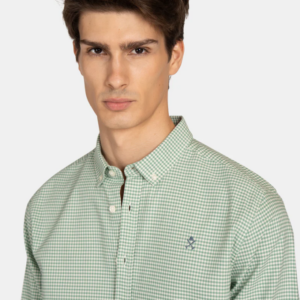 Camisa Harper and Neyer Mini Vichy Garden Green
