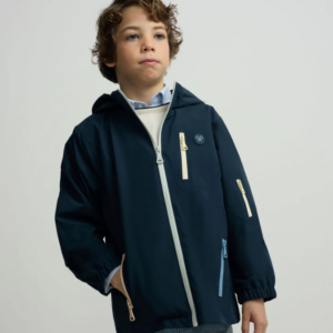 Cortaviento Silbon Kids Cremallera Multicolor Azul Marino
