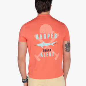 Polo Harper And Neyer Shark Alert Light Coral