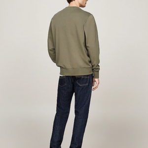 Sudadera Tommy Hilfiger Terry Crew Battle Green