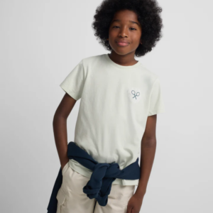 Camiseta Silbon Kids Raqueta Etnica Verde