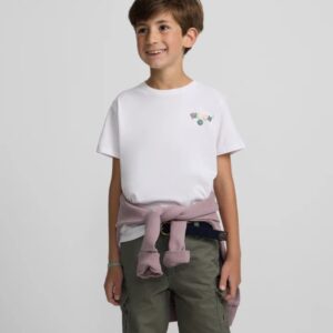 Camiseta Silbon Kids Happy Blanco