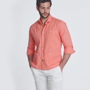Camisa Spagnolo Cubana Lino 400054