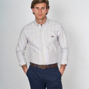 Camisa Spagnolo Boton Oxford Rayas 0025 253171
