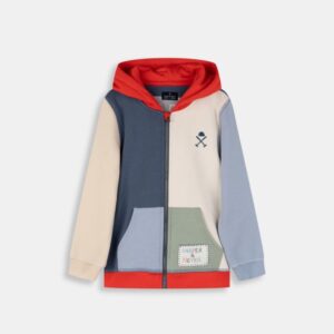 Sudadera Harper And Neyer Zipper Hoodie Houston Kids Blue Tide