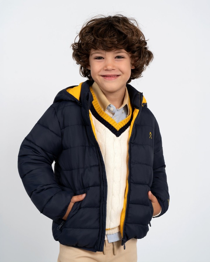 Parka Harper And Neyer Galway Kids Navy Blue