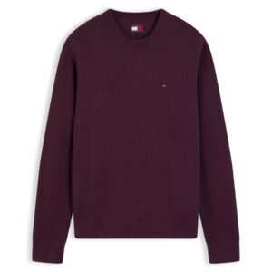 Jersey Tommy Jeans Slim Sweater Calypso Berry