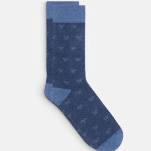 Calcetin Silbon Multiraquetas Azul Marino