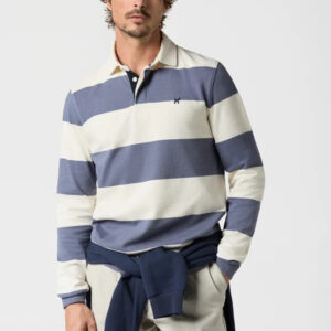 Polo Williot Rayas Azul tinta