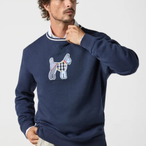 Sudadera Williot Patchwork Marino